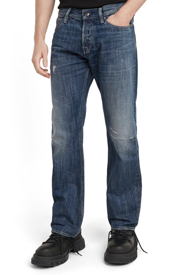 Lenney Bootcut Jeans, Main, color, ANTQ FADED BLUE HERON RESTORED