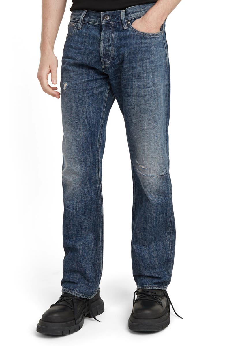 G-STAR Lenney Bootcut Jeans, Main, color, Antq Faded Blue Heron Restored