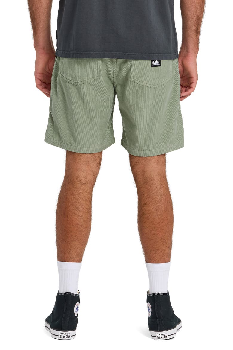 Taxer Corduroy Shorts, Alternate, color, LILY PAD