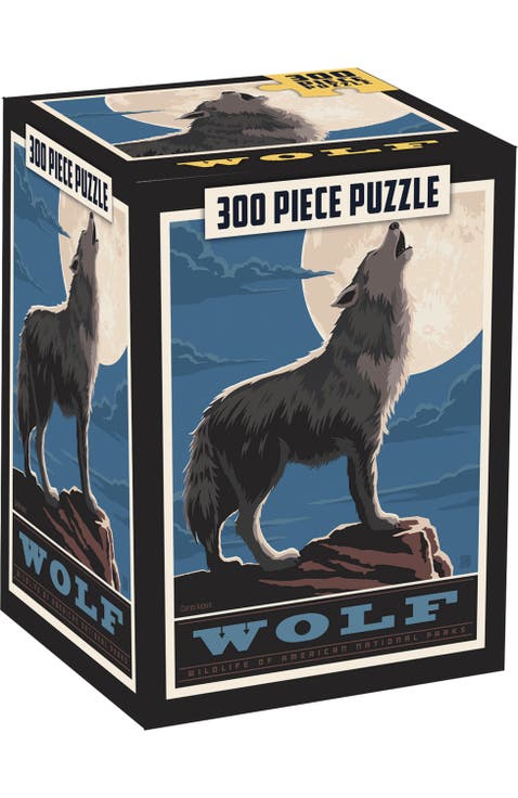 Wolf 300 Piece Jigsaw Puzzle