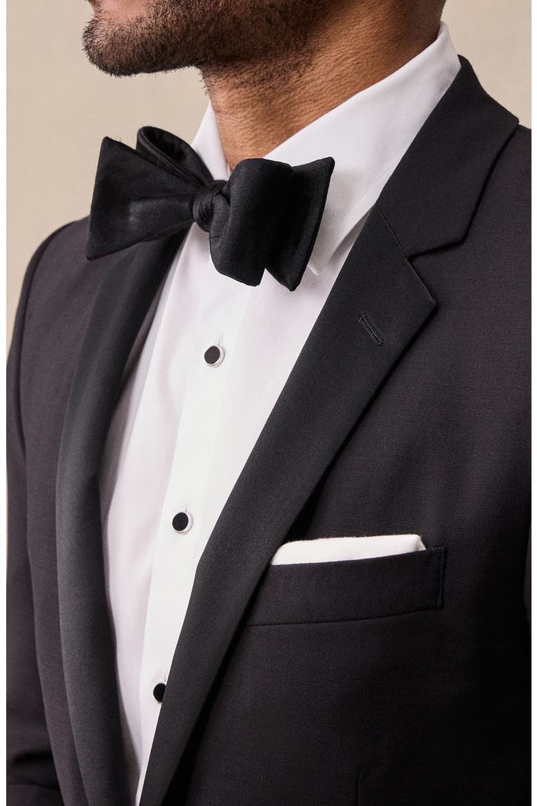 Notch Tuxedo Jacket, Alternate, color, Black