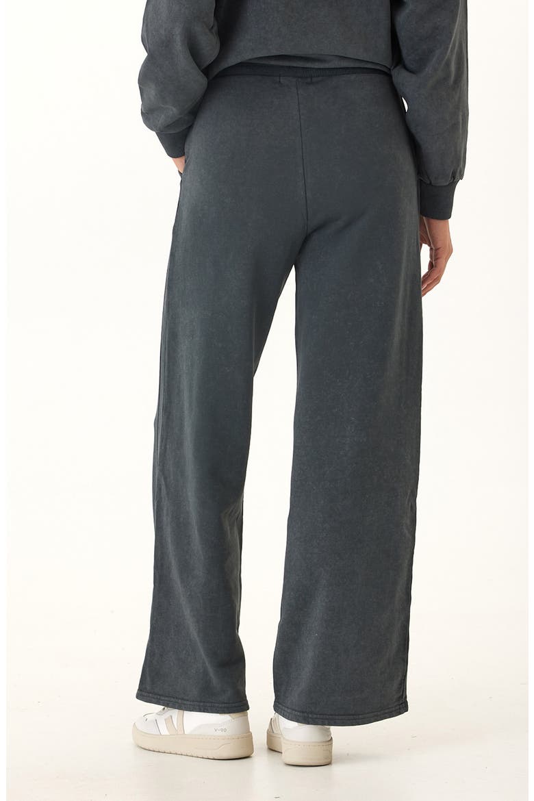 Esmeralda Mineral Wash Wide Leg Pants, Alternate, color, CARBON