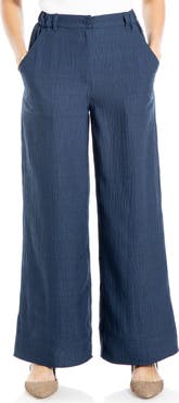 MAX STUDIO Easy Wide Leg Pants