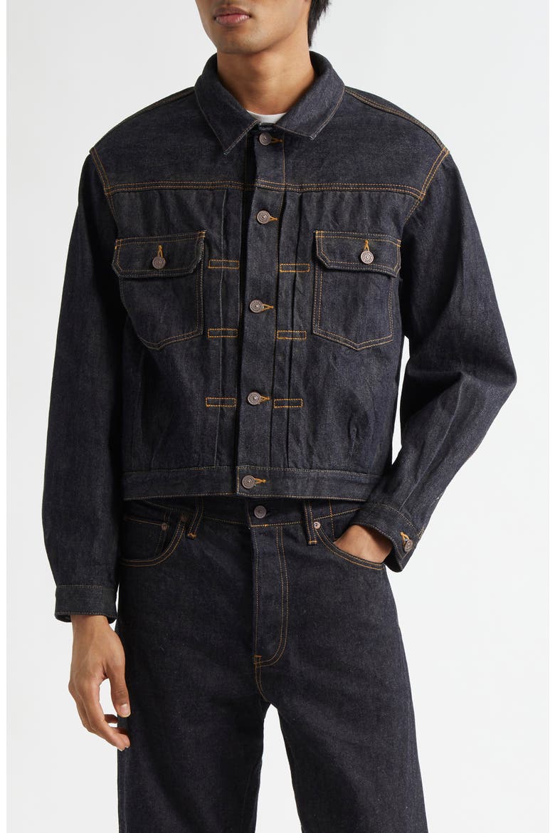 101X Oversize Overdyed Denim Jacket (Men) | Nordstrom