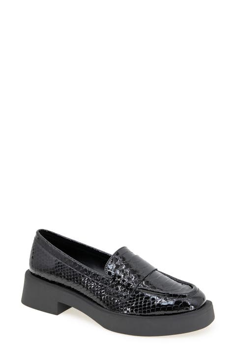 Surry Snakeskin Embossed Loafer (Women)