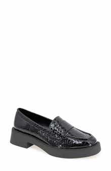 Reaction Kenneth Cole Surry Snakeskin Embossed Loafer