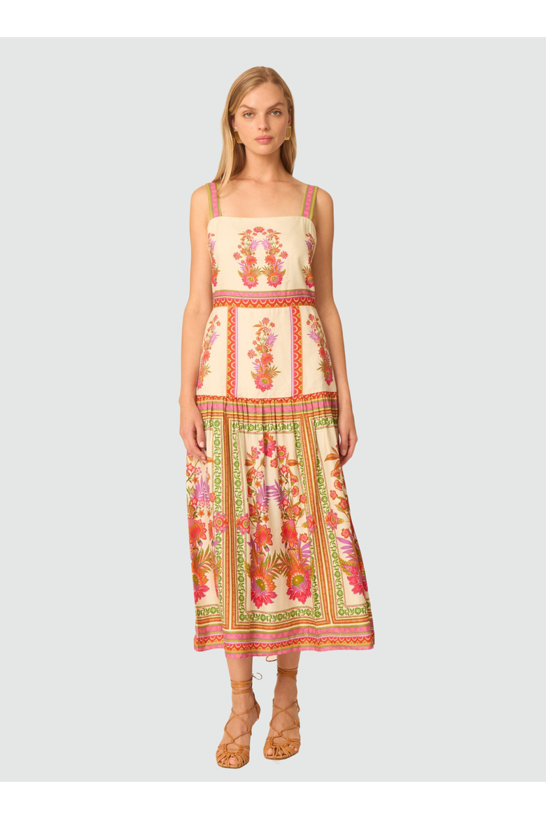 Milano Dress, Main, color, Provence print
