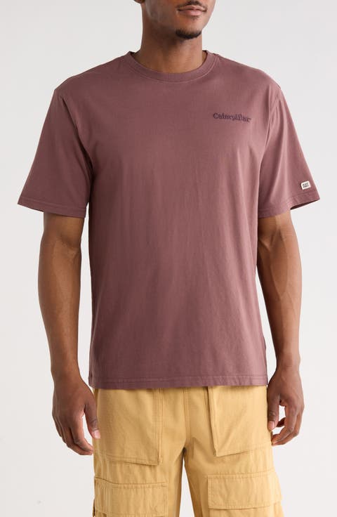 Relaxed Fit Embroidered Heavyweight Cotton T-Shirt