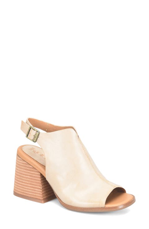 Paula Block Heel Slingback Sandal (Women)