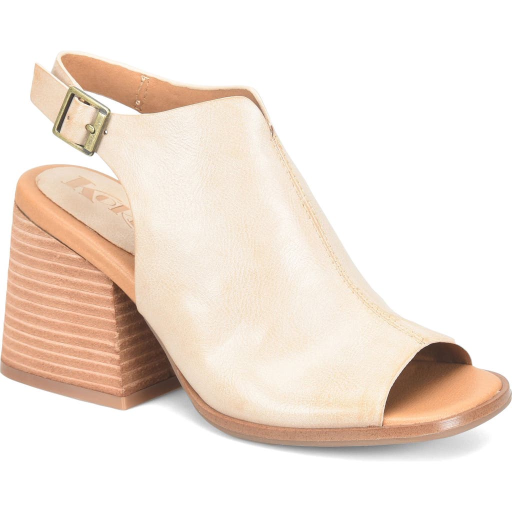 Korks Paula Block Heel Slingback Sandal