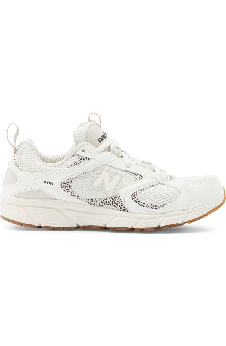 New Balance Gender Inclusive 408 Running Shoe, Alternate, color, Sea Salt/ Gum 020