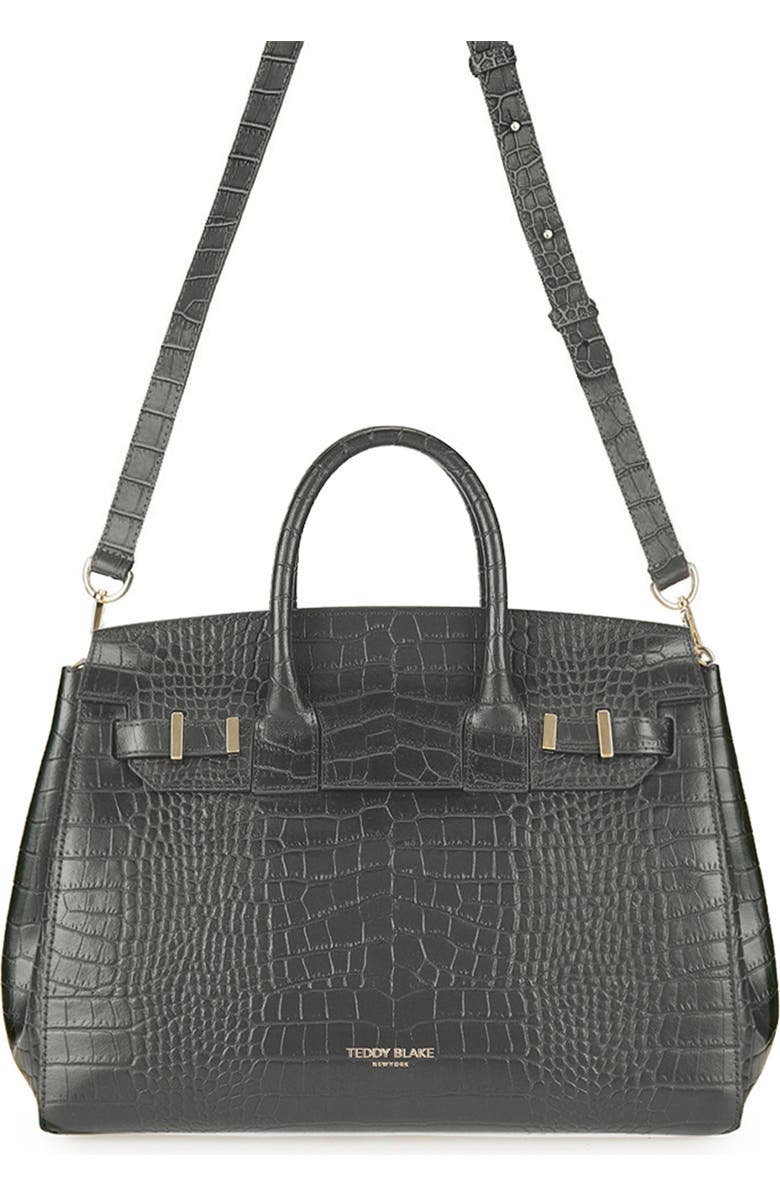 Teddy Blake Gigi Croco 13", Alternate, color, Dark Grey