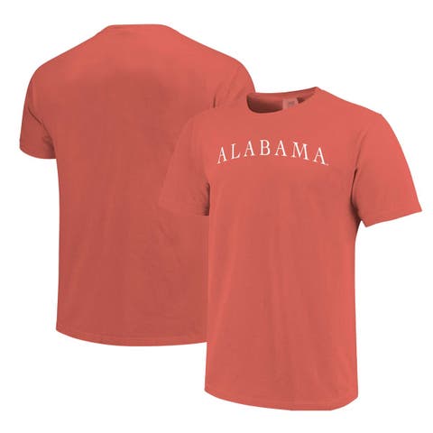 Unisex  Coral Alabama Crimson Tide Comfort Colors Fashion Color Arch T-Shirt