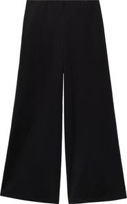 MANGO Wide Leg Crop Pants