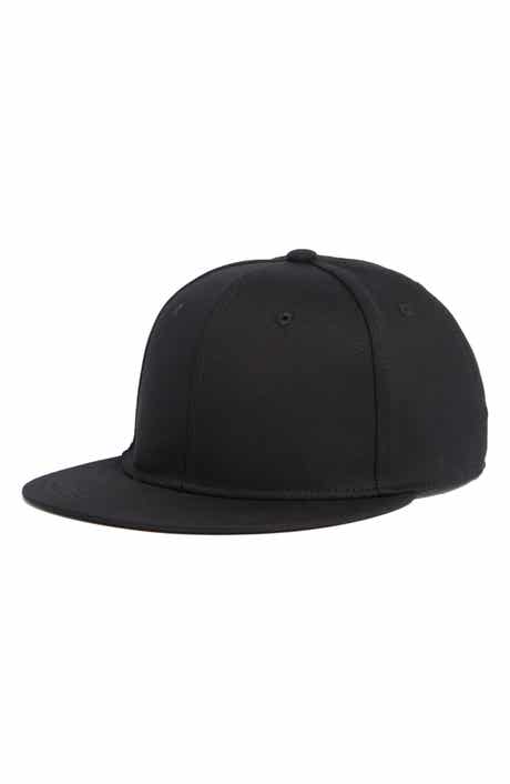 NORDSTROM RACK Laminated Flat Bill Baseball Cap