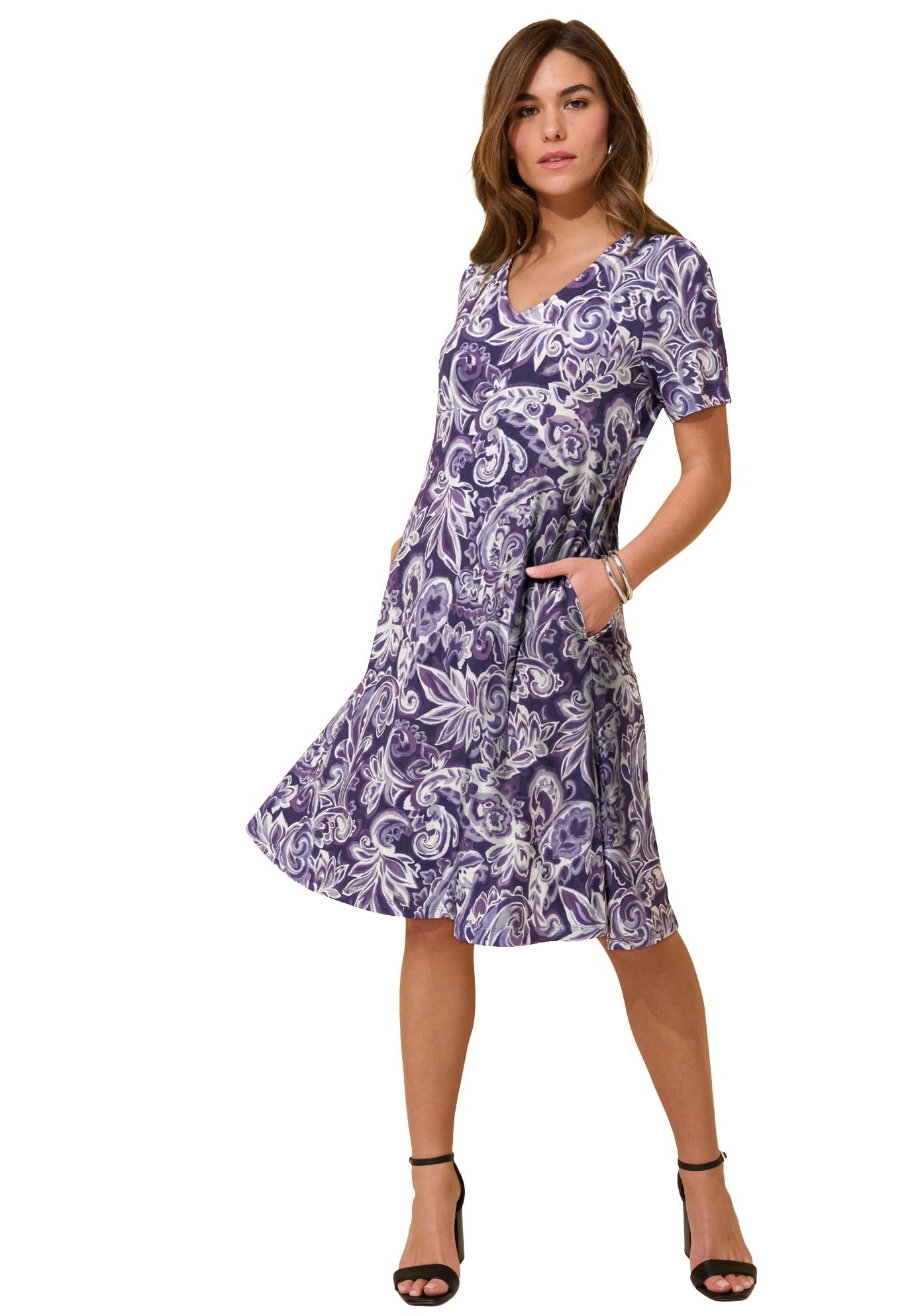 MIDNIGHT VIOLET PAISLEY