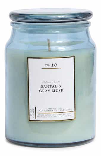 PORTOFINO CANDLES Santal & Gray Musk Artisan Candle