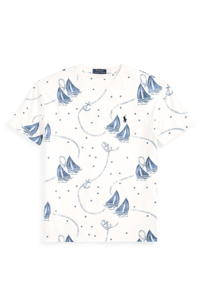 Polo Ralph Lauren Sail Cotton Jersey T-Shirt, Alternate, color, 
