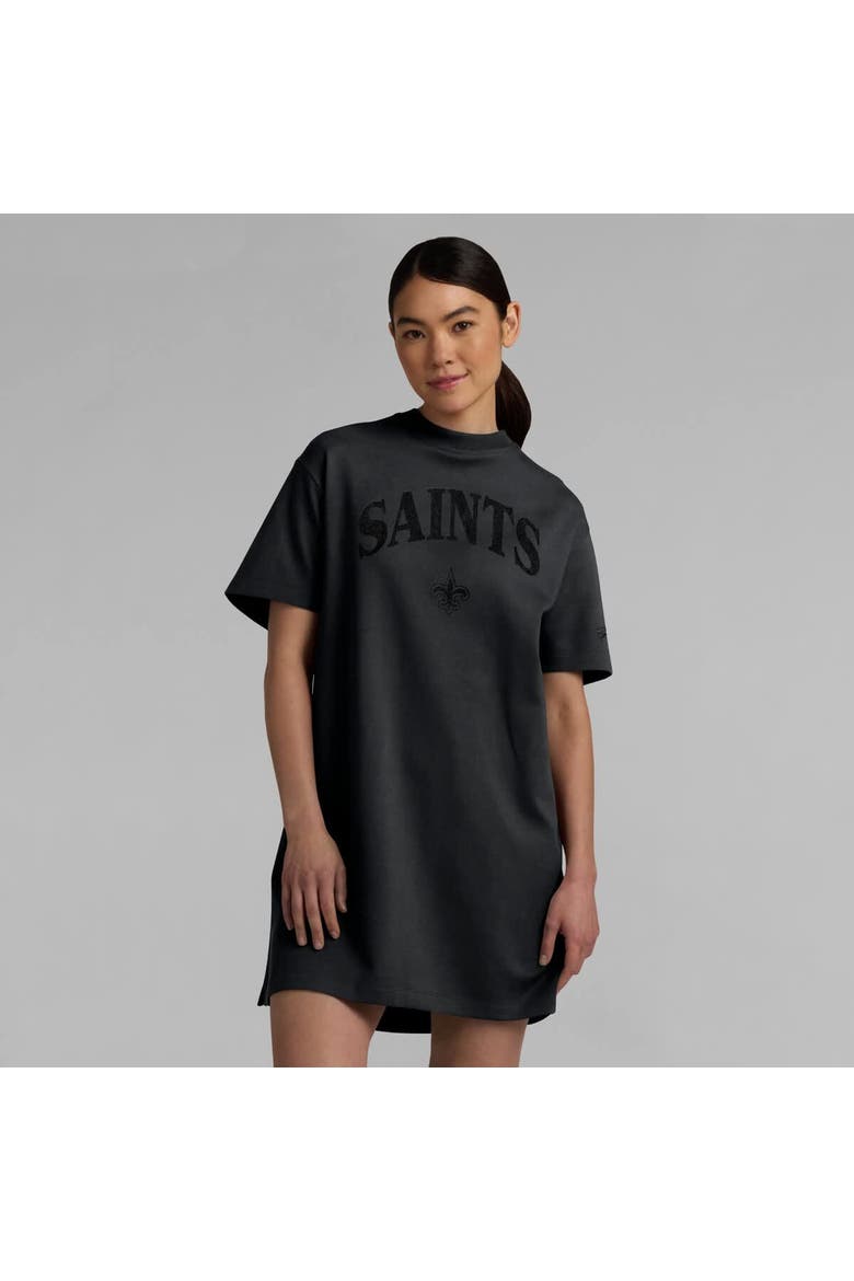 Women's Fanatics Black New Orleans Saints Elements Go Tri-Blend Dress, Alternate, color, Black