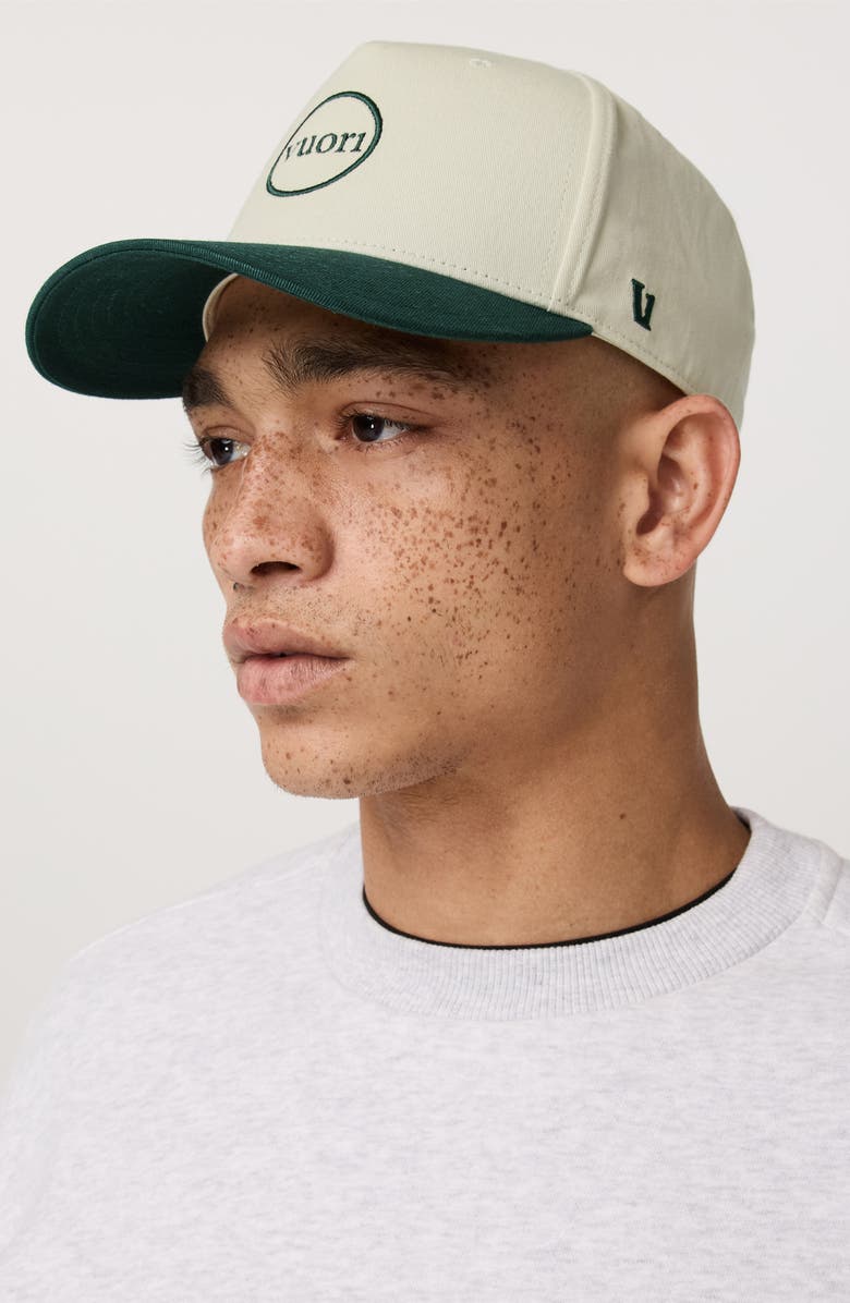 Vuori Hermosa Two-Tone Snapback Baseball Cap, Alternate, color, Aspen