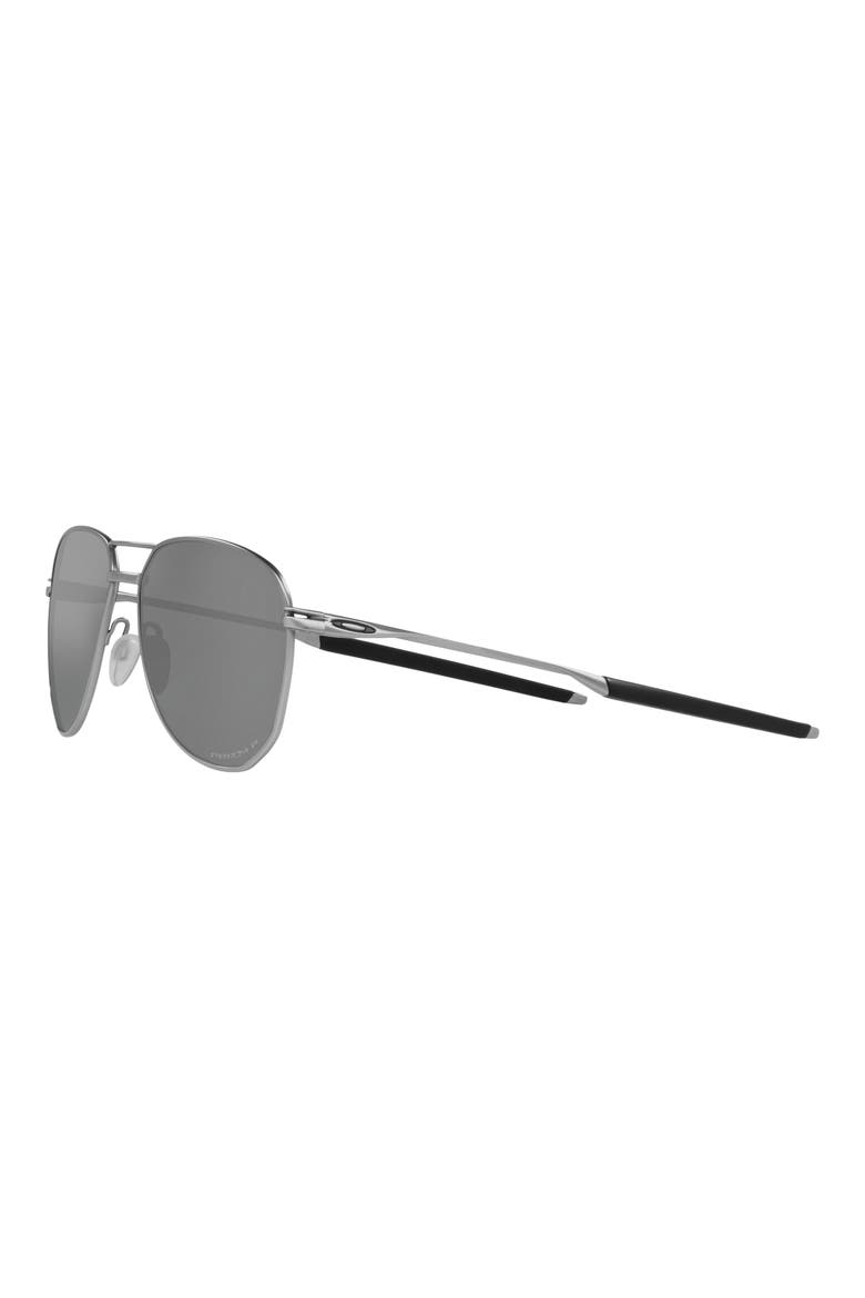 Contrail Ti 57mm Polarized Pilot Sunglasses, Alternate, color, SILVER