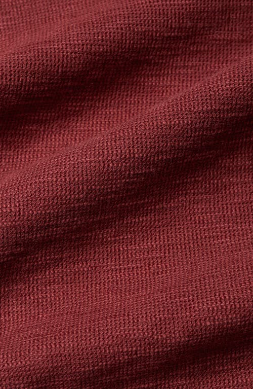 Seasalt Cornwall Topshell Sweatshirt In Burgundy