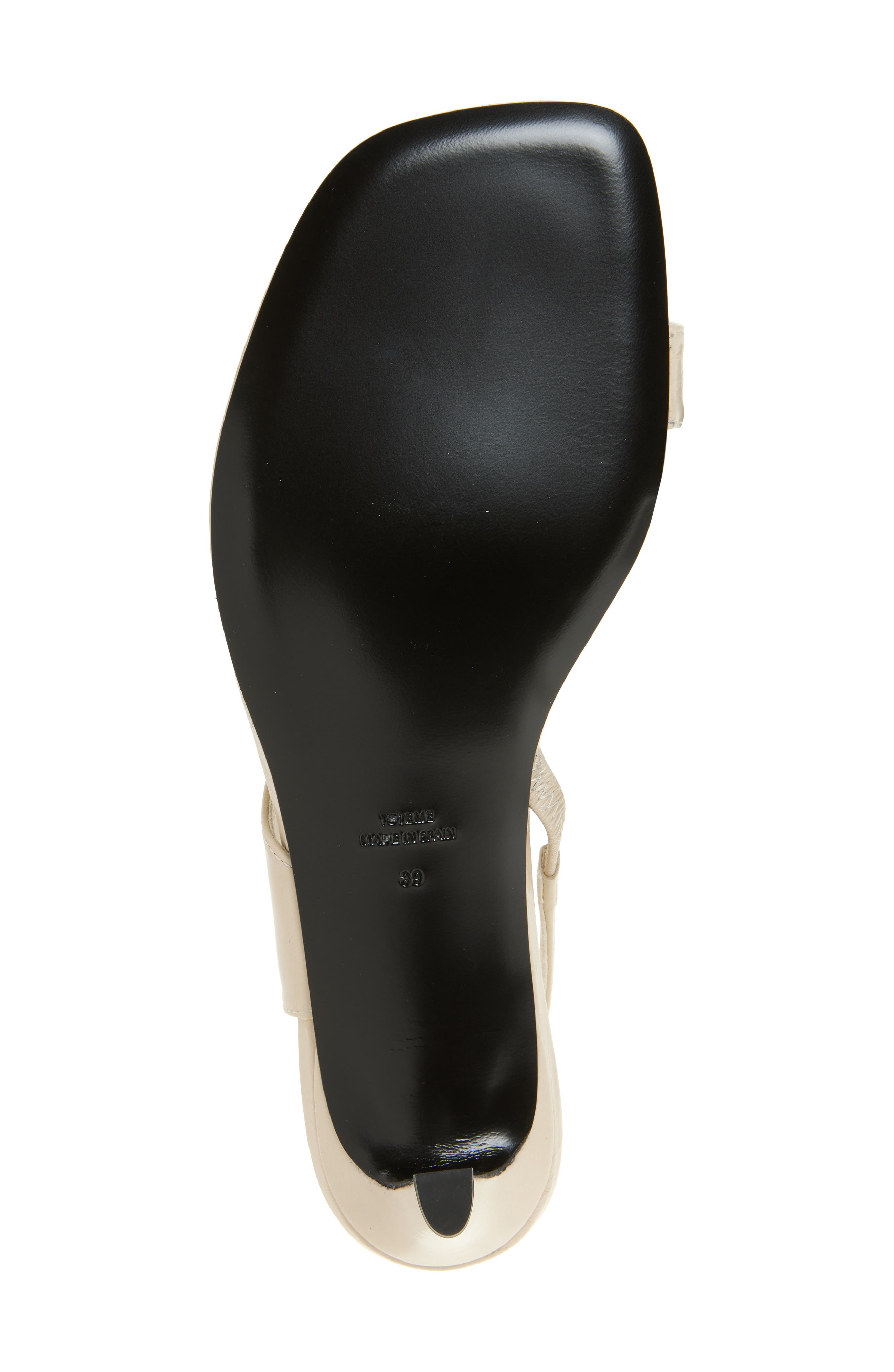 TOTEME Kitten Heel Toe Loop Sandal, Alternate, color, 