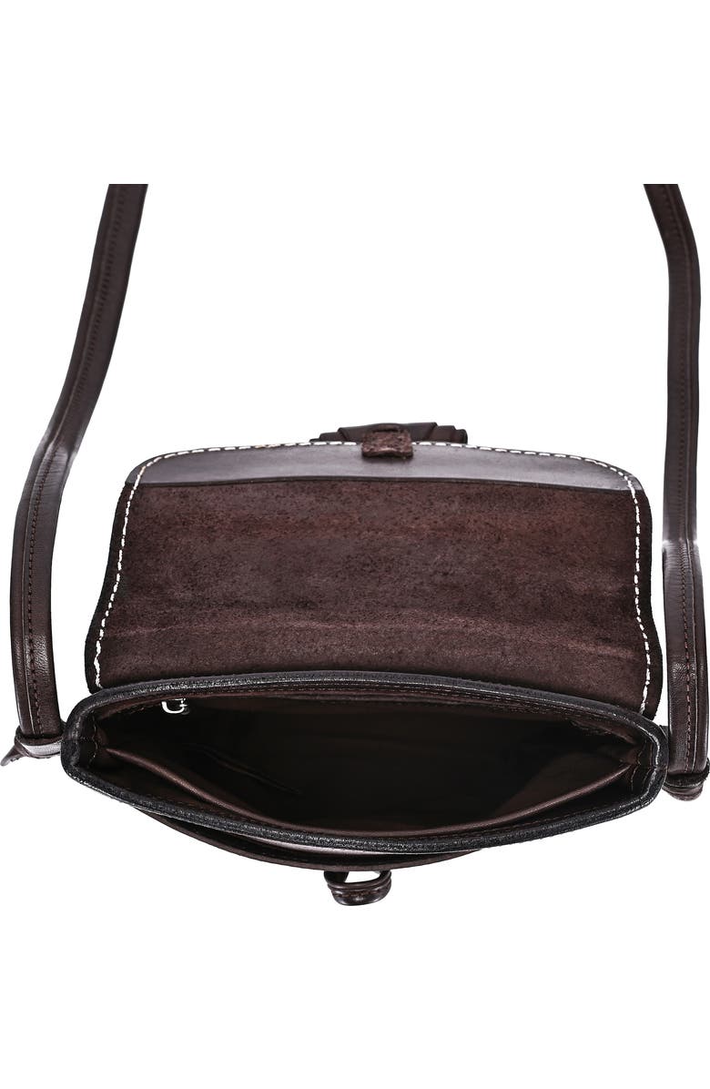 OLD TREND Ixia Genuine Leather Minimal Everyday Crossbody, Alternate, color, Taupe