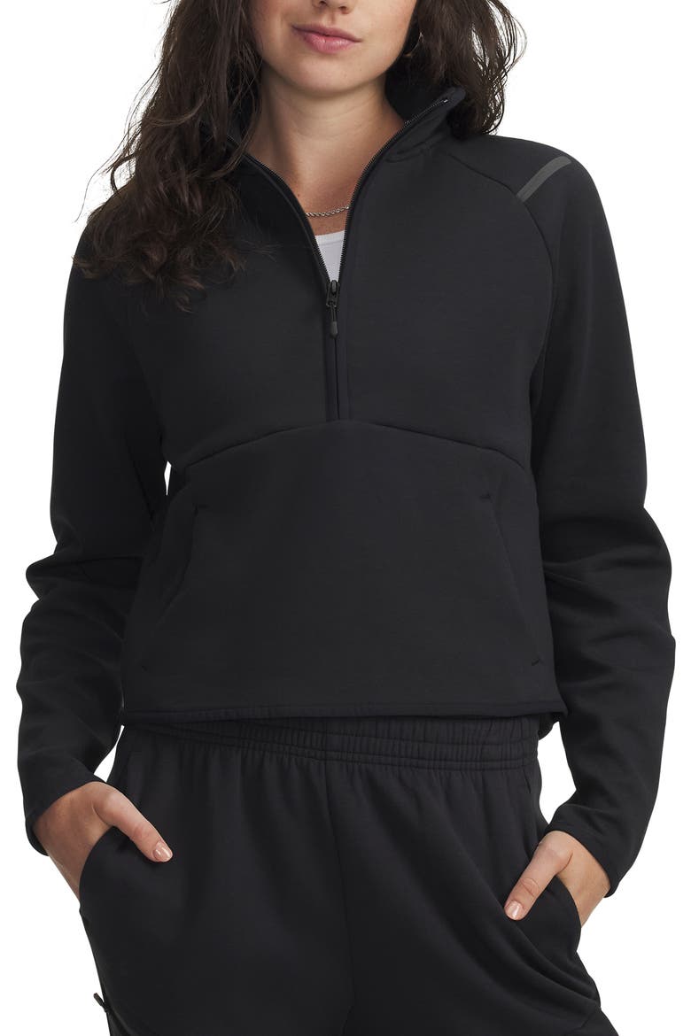 Unstoppable Performance Half Zip Pullover, Main, color, BLK