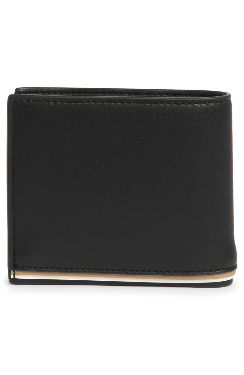 BOSS Ray Slim Bifold Wallet, Alternate, color, Black