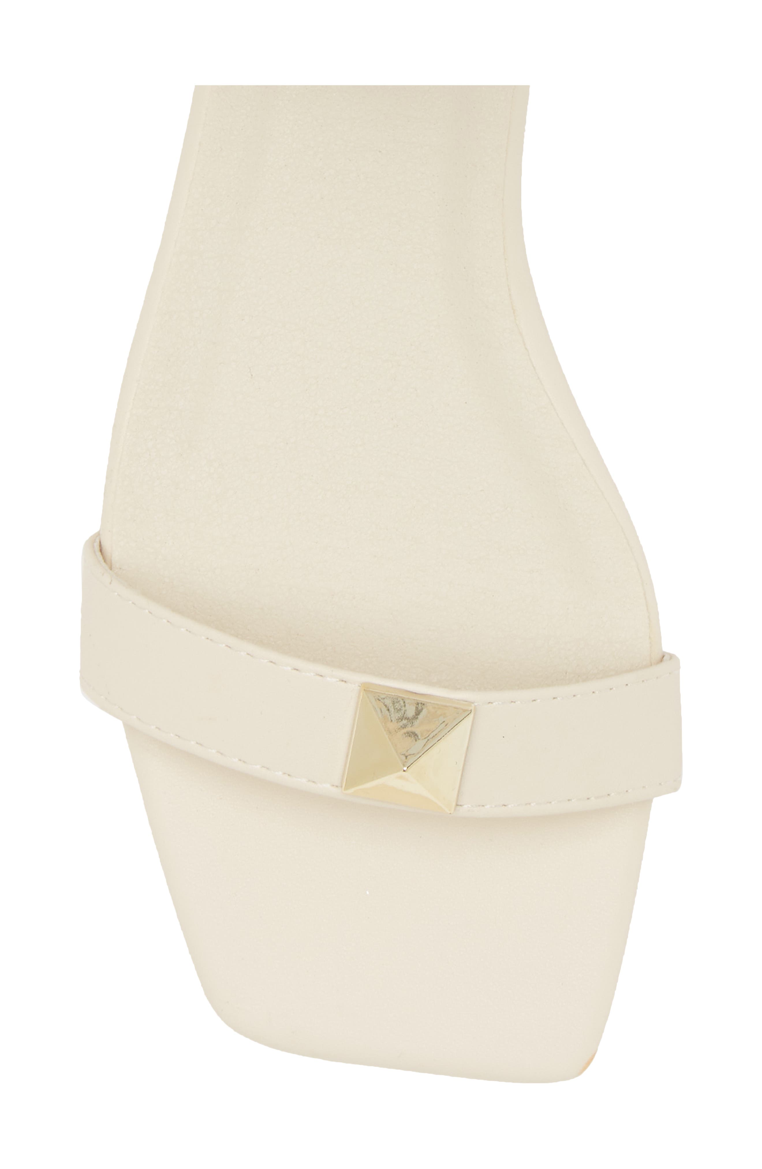 Jayden Ankle Wrap Sandal, Alternate, color, BONE