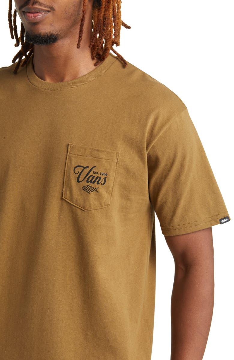 Vans Fishing Club Pocket Graphic T-Shirt, Alternate, color, 