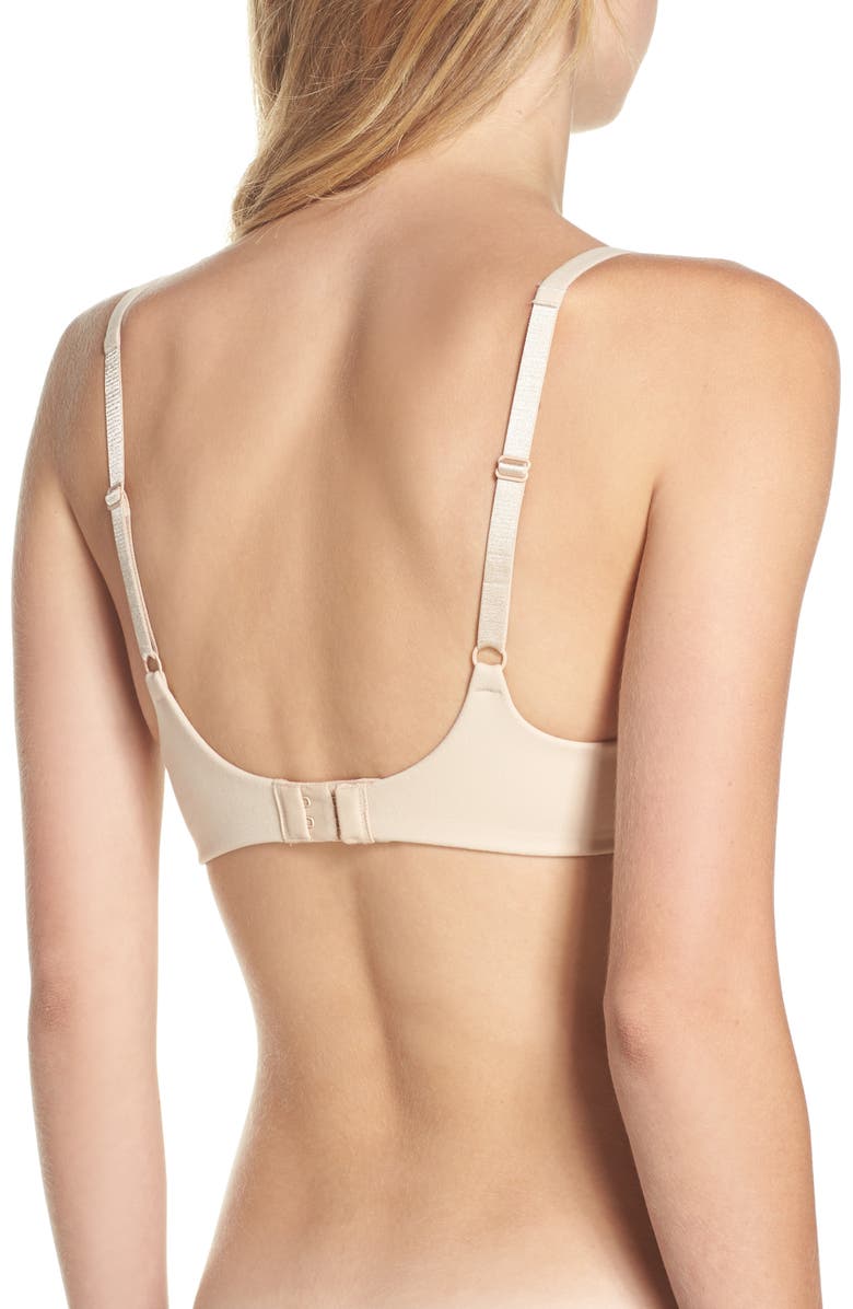 Wacoal How Perfect Wire Free T-Shirt Bra, Alternate, color, Natural Nude