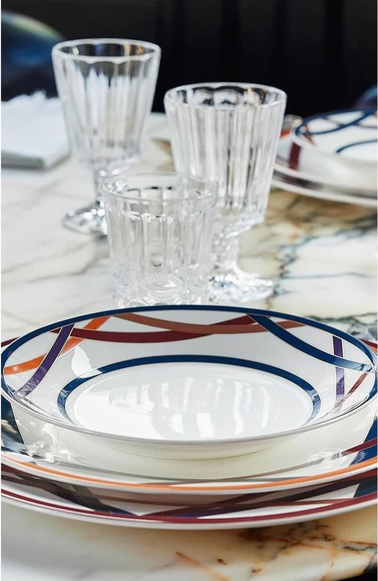 Missoni Home Tableware Salad Bowl NASTRI Multicolor diam. 10.5" x 4.3", Alternate, color, Multicolor