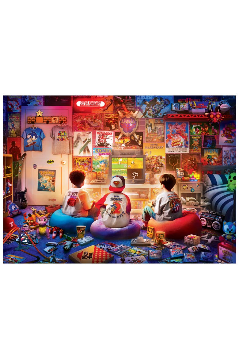 High Score Hideout 1000 Piece Puzzle, Alternate, color, Multicolor