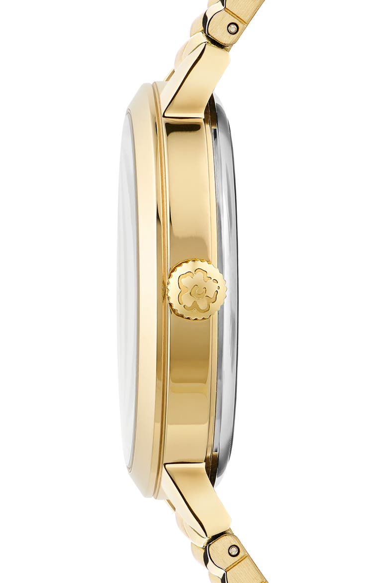 Lilabel 2H Bracelet Watch, 36mm, Alternate, color, GOLD/ BLACK/ GOLD