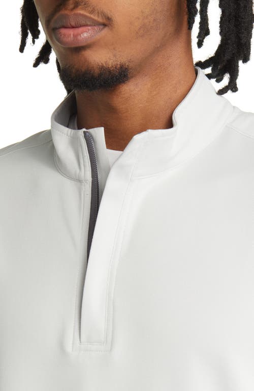Swannies Mckinnon Quarter Zip Golf Pullover In Green