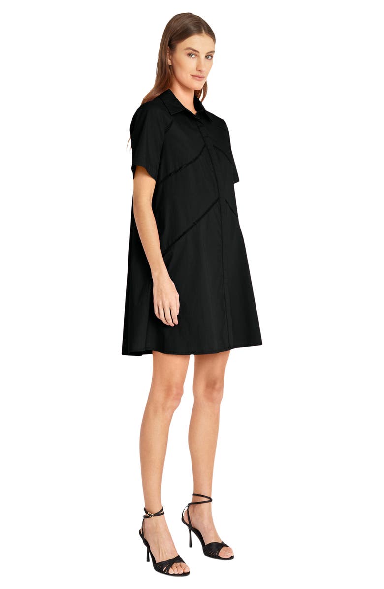 Donna Morgan Ladder Cutout Shirtdress, Alternate, color, 