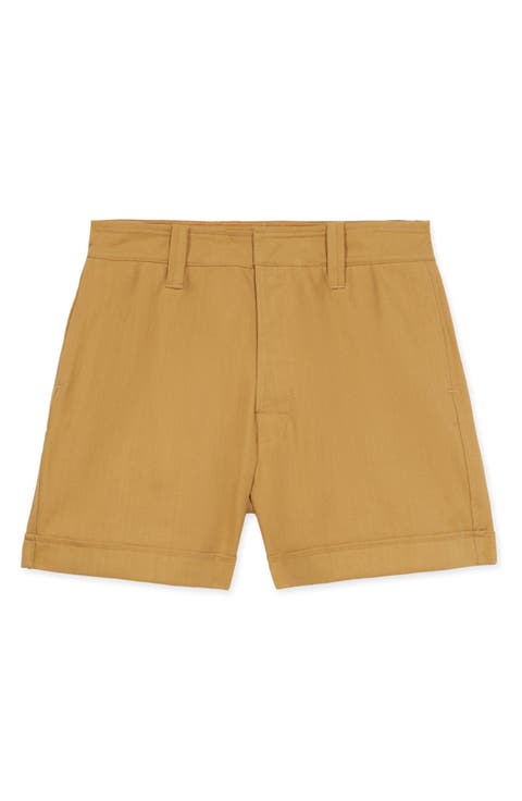 Cotton Twill Shorts