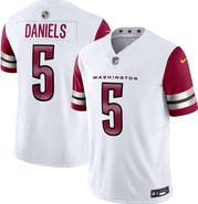 Nike Men's Nike Jayden Daniels White Washington Commanders Vapor F.U.S.E. Limited Jersey