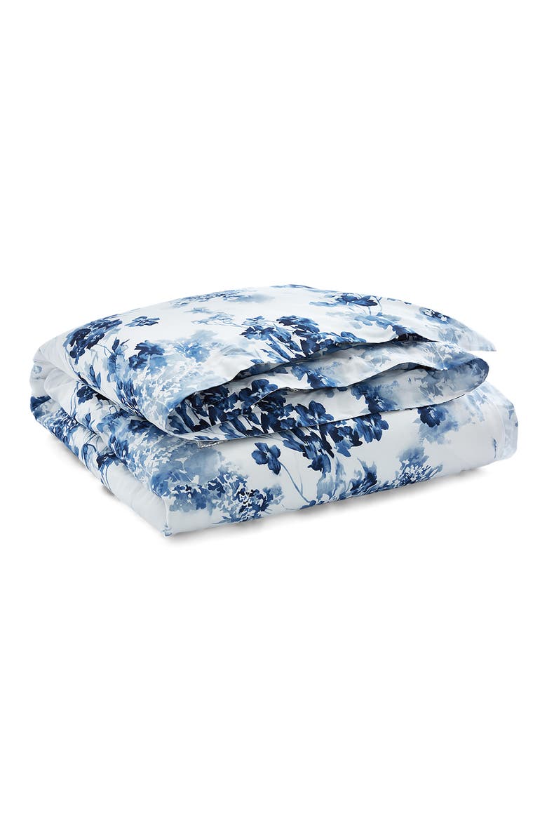Flora Floral Sateen Comforter & Sham Set, Alternate, color, BLUE MULTI