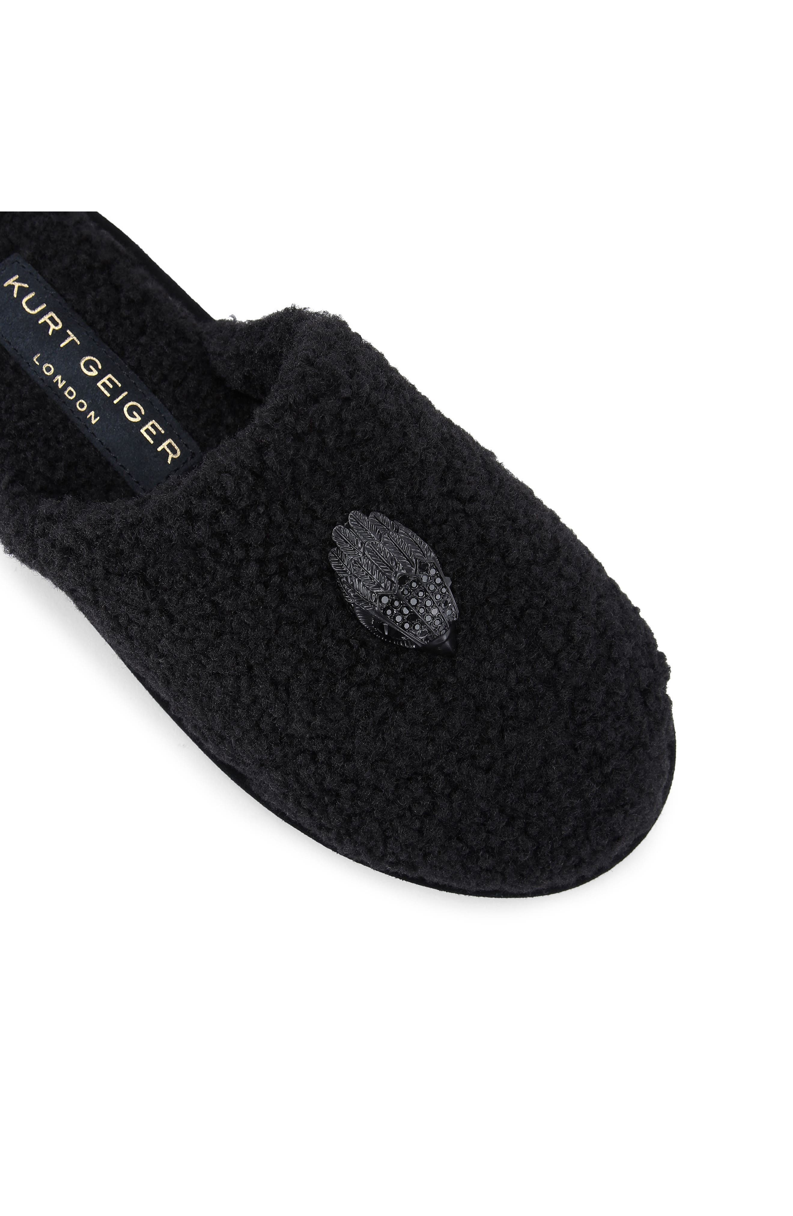 Kurt Geiger London Kensington Faux Shearling Slipper, Alternate, color, 