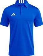 adidas 3-Stripe Short Sleeve Polo