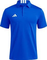 adidas 3-Stripe Short Sleeve Polo