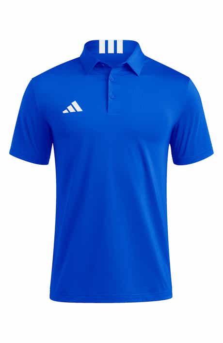 adidas 3-Stripe Short Sleeve Polo