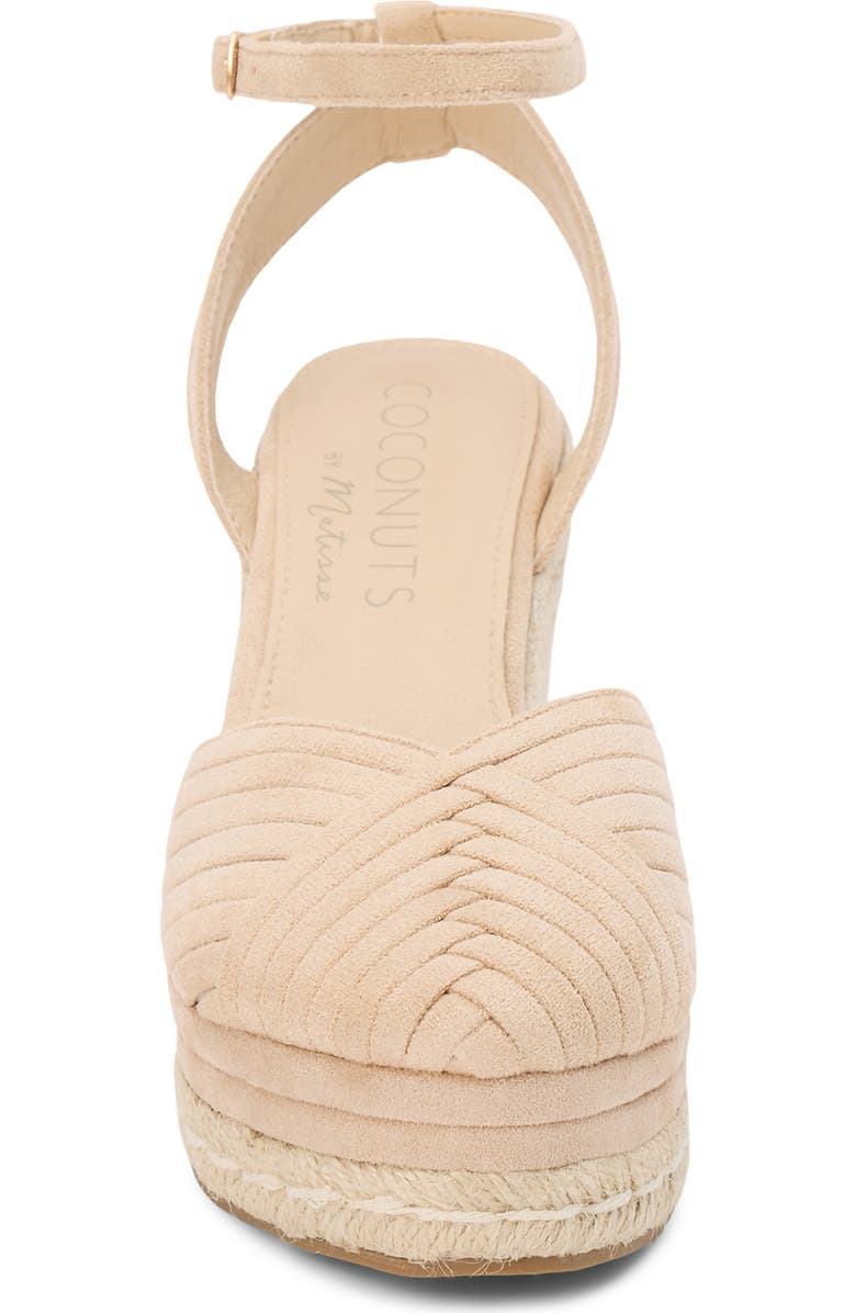 Coconuts by Matisse Becca Wedge Sandal, Alternate, color, Natural