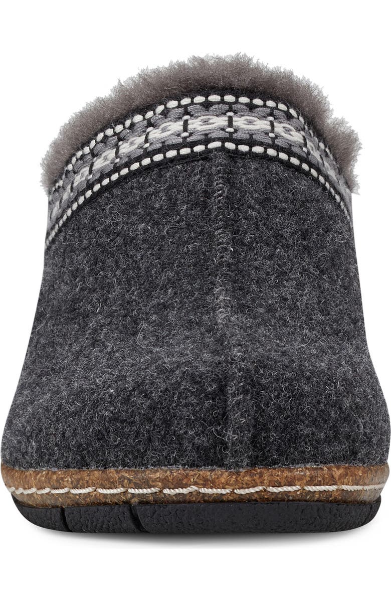 Earth<sup>®</sup> Elya Faux Fur Clog, Alternate, color, Grey