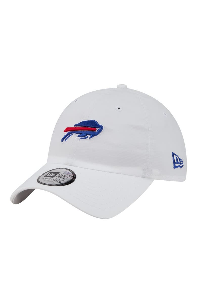 New Era Men's New Era White Buffalo Bills Ripstop Casual Classic Adjustable Hat, Main, color, White