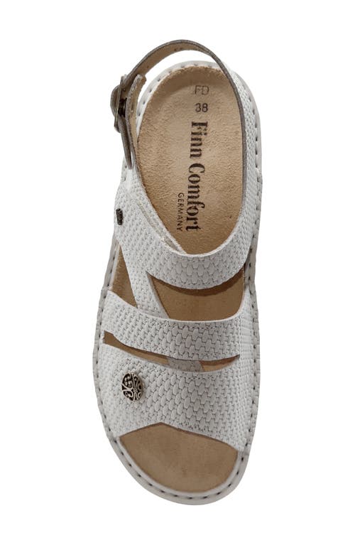 Finn Comfort Gomera-s Sandal In White/white