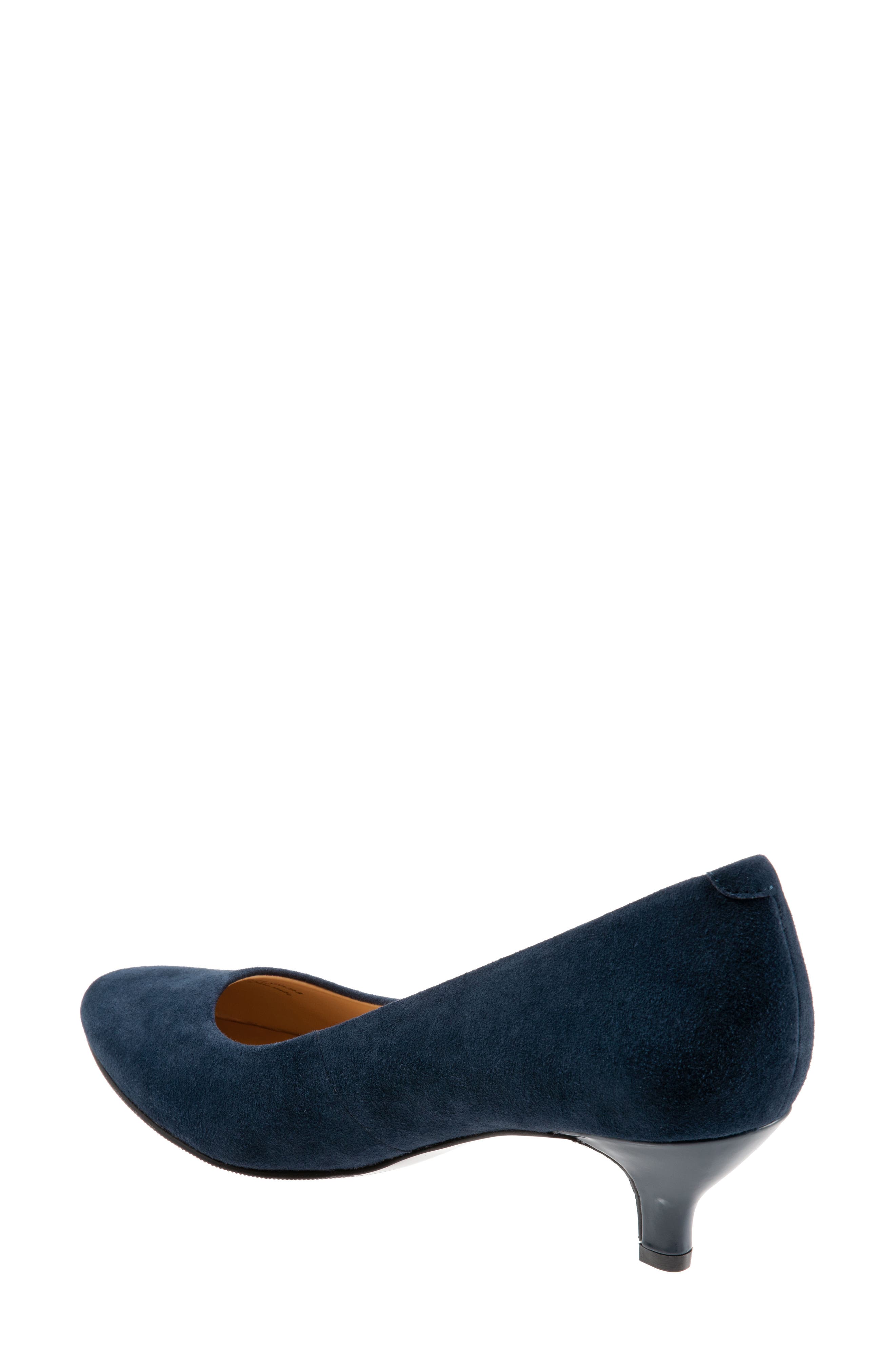 Kiera Pump, Alternate, color, NAVY SUEDE